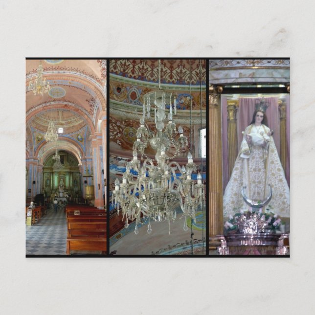 Carte Postale Iglesia Candelaria (Devant)