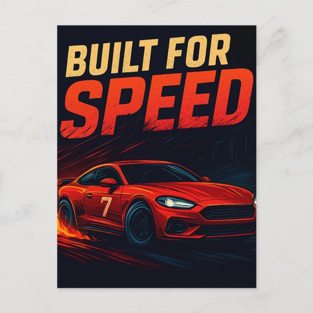 Carte Postale Ignite the Road  (Devant)