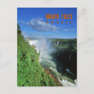 Carte Postale Iguacu tombe Brésil
