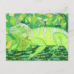 Carte Postale Iguana exotique