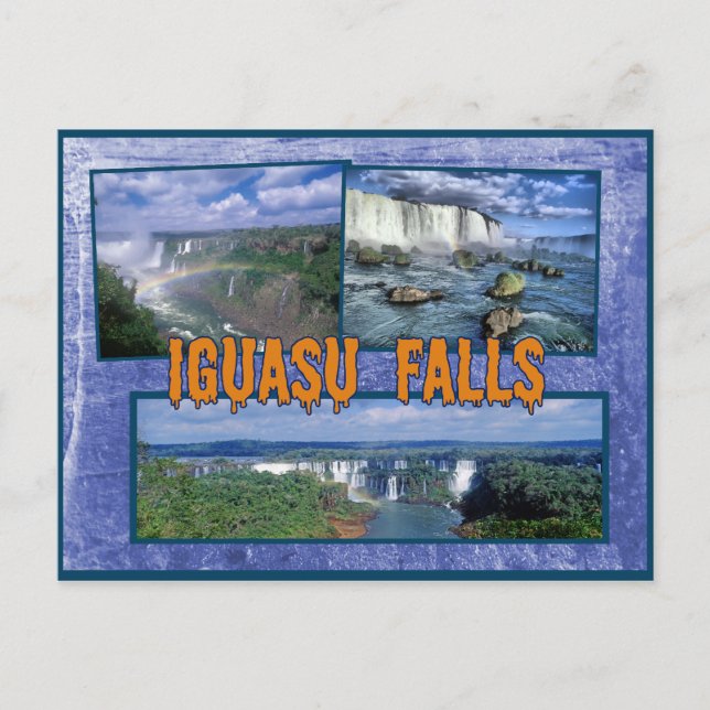 Carte Postale Iguasu tombe Brésil (Devant)
