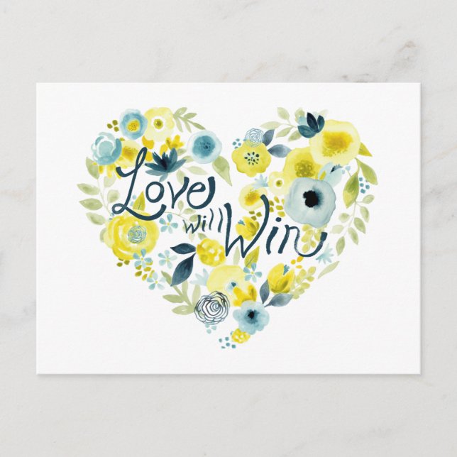 Carte Postale II floral sincère (Devant)