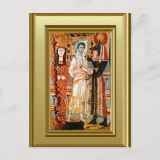 Carte Postale Ikon d'un saint copte