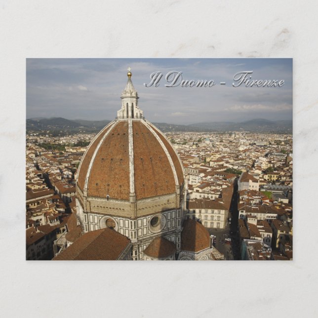 Carte Postale Il Duomo - Firenze (Devant)