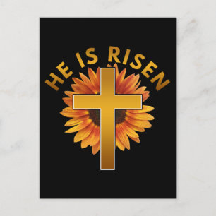 Carte Postale Il Est Ressuscité Soleil d'Easter