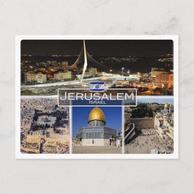 Carte Postale IL Israël - Jérusalem - (Devant)
