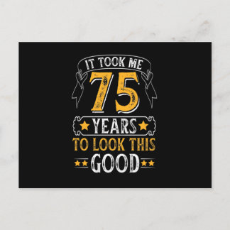 Carte Postale Il M'A Fallu 75 Ans Pour Regarder Ce Bon Design