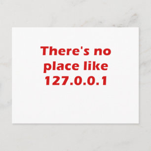 Carte Postale Il n'y a pas de place comme 127001