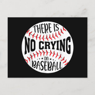 Carte Postale Il N'Y A Pas De Pleurage Au Baseball