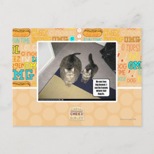 Carte Postale Il se fait chier.