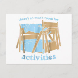Carte Postale Il y a tellement de place pour les activités frère