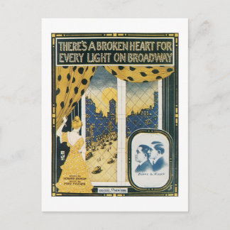 Carte Postale Il y a un coeur brisé pour chaque lumière sur Broa
