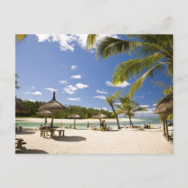 Carte Postale Ile Aux Cerf, la journée la plus populaire pour 3 (Devant)