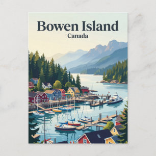 Carte Postale Île Bowen Canada