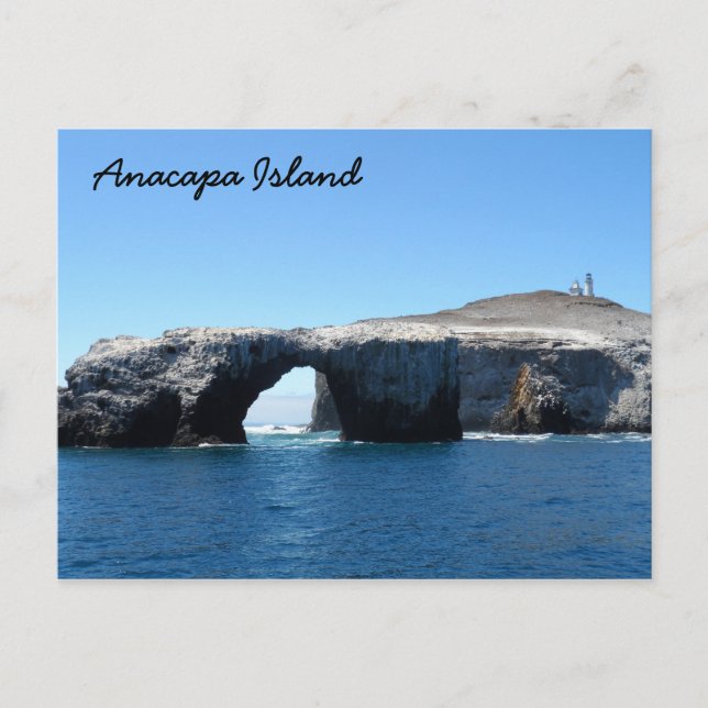 Carte Postale Île d'Anacapa - Parc national des Îles-de-la-Manch (Devant)