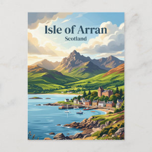 Carte Postale Île d'Arran Écosse