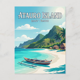 Carte Postale Île d'Atauro Timor oriental