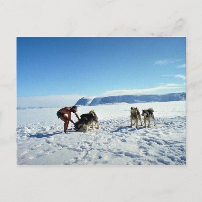 Carte Postale Île de Baffin, Territoires du Nord-Ouest (Devant)