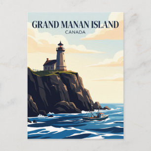 Carte Postale Île de Grand Manan Canada
