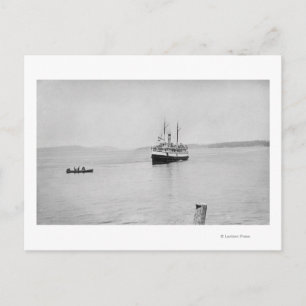 Carte Postale Ile de Lopez, WA - Ferry de Rosalie San Juan