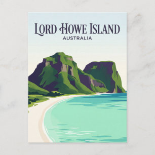 Carte Postale Île de Lord Howe Australie