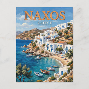 Carte Postale Île de Naxos Grèce