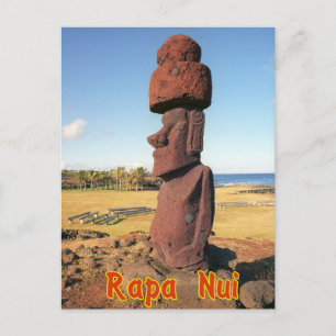 Carte Postale Île de Pâques (Rapa Nui) Chili