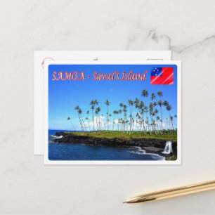 Carte Postale Île de Savai'i - Samoa -