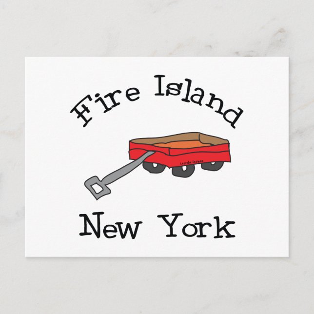 Carte Postale Île Fire (Devant)