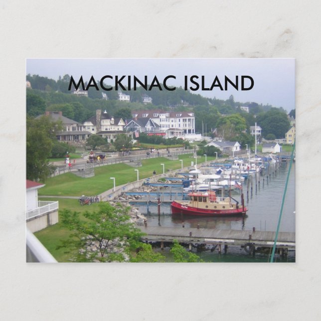 CARTE POSTALE ÎLE MACKAINC ÎLE MACKINAW (Devant)