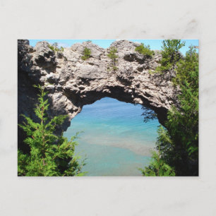 Carte Postale Île Mackinac "Arch Rock"