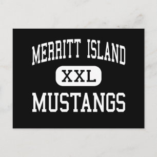 Carte Postale Île Merritt - Mustangs - Haut - Île Merritt