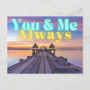 Carte Postale Île romantique Dock Always