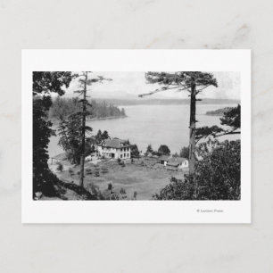 Carte Postale Île San Juan, WAGuam A Lama View Photographie