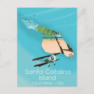 Carte Postale Île Santa Catalina Californie États-Unis