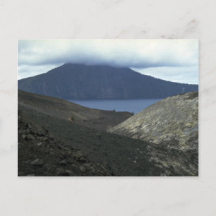 Carte Postale Ile volcanique de Cracovie, Indonésie