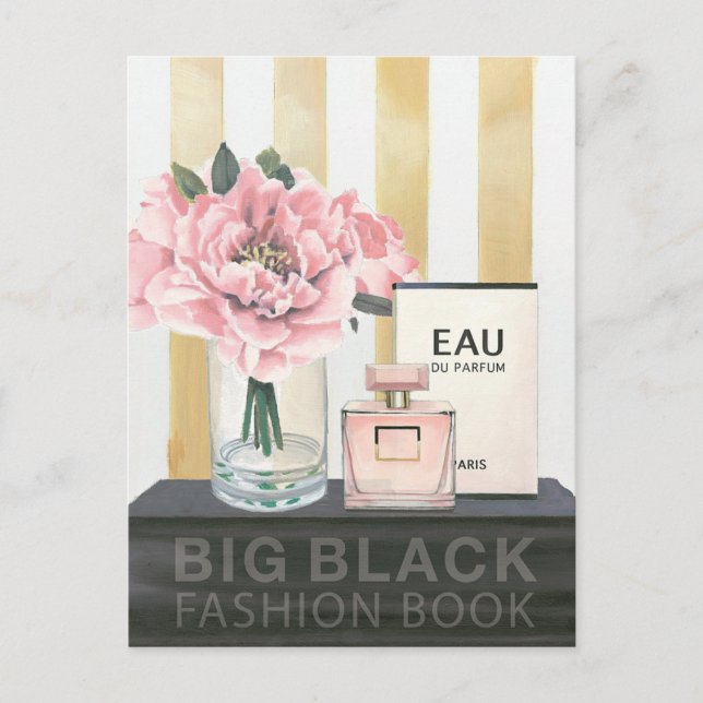 Carte Postale Île Wild | Big Fashion Book (Devant)