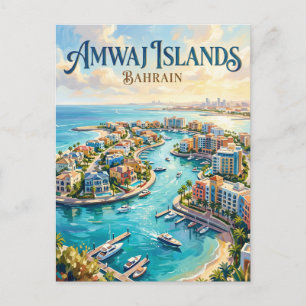 Carte Postale Îles Amwaj Bahreïn