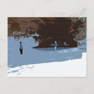 Carte Postale Iles Apôtres GLACES Nationales Lakeshore