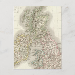 Carte Postale Iles Basique - Îles britanniques