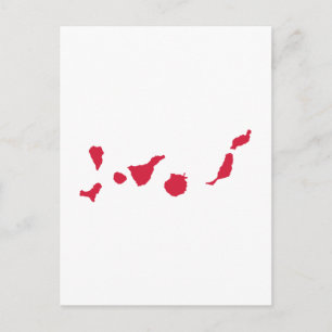 Carte Postale Îles Canaries