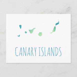 Carte Postale Îles Canaries