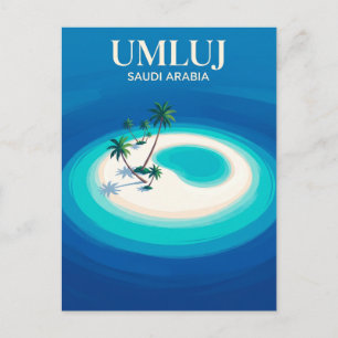 Carte Postale Îles de la mer Rouge Arabie saoudite
