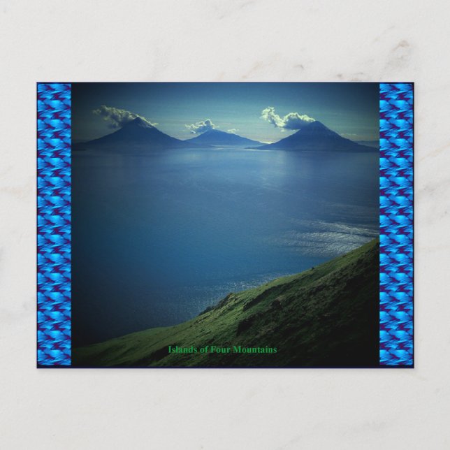 Carte Postale Îles des Quatre Montagnes (Devant)