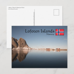 Carte Postale Îles Lofoten Norvège