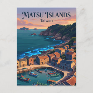 Carte Postale Îles Matsu Taïwan