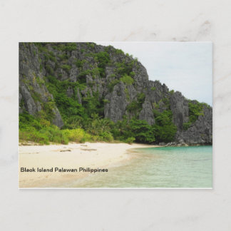 Carte Postale Îles Noires Palawan Philippines