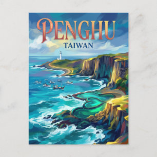 Carte Postale Îles Penghu Taïwan