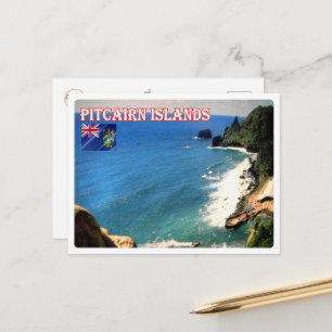 Carte Postale Îles Pitcairn - Pitcairnland -