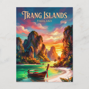 Carte Postale Îles Trang Thaïlande